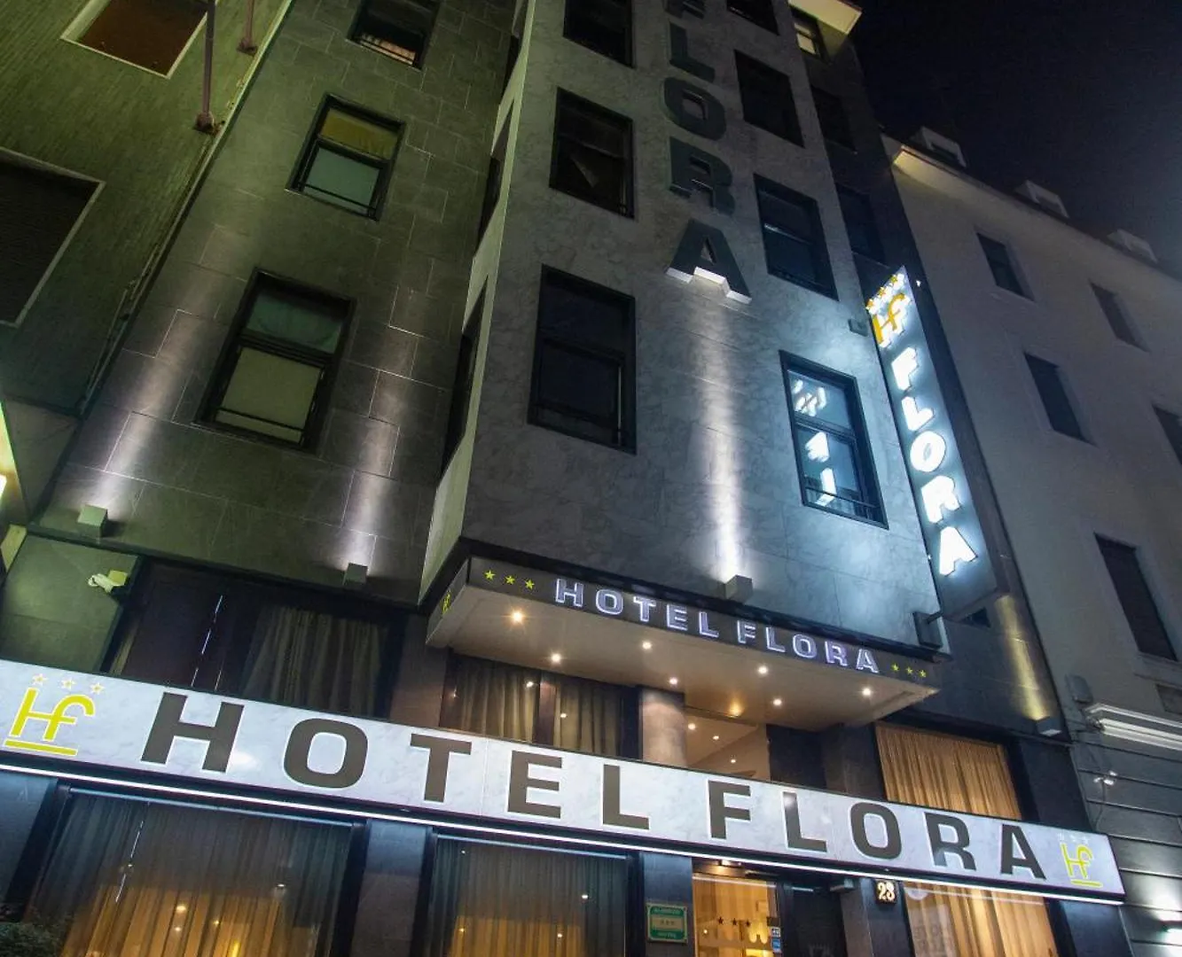 Hotel Flora location